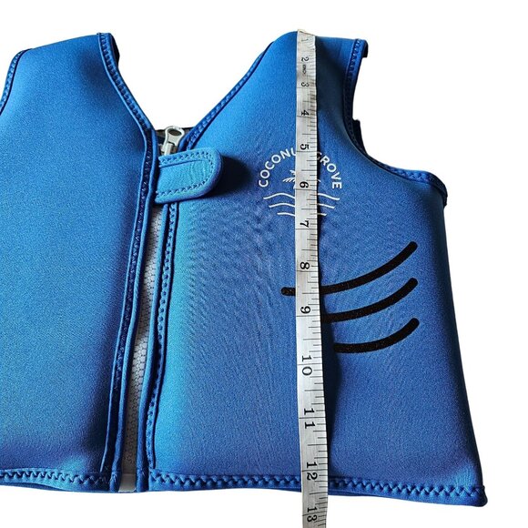 NWT Boys Coconut Grove Shark Float Vest with googles holds 40lbs 2-3yrs - Picture 14 of 14